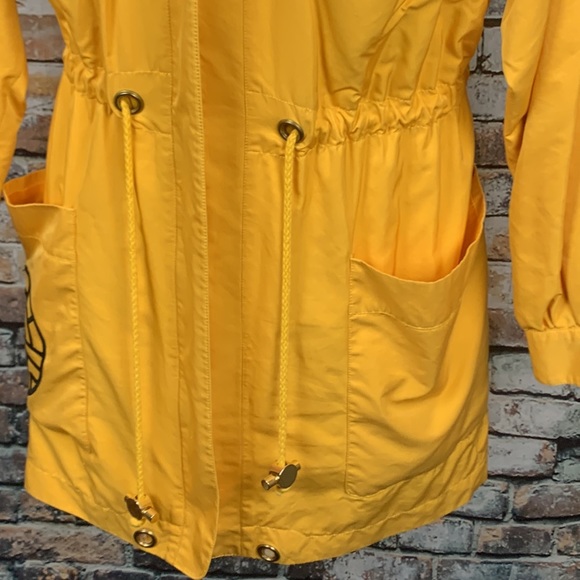 Louis Feraud Yellow jacket Sz 8 - Picture 2 of 7